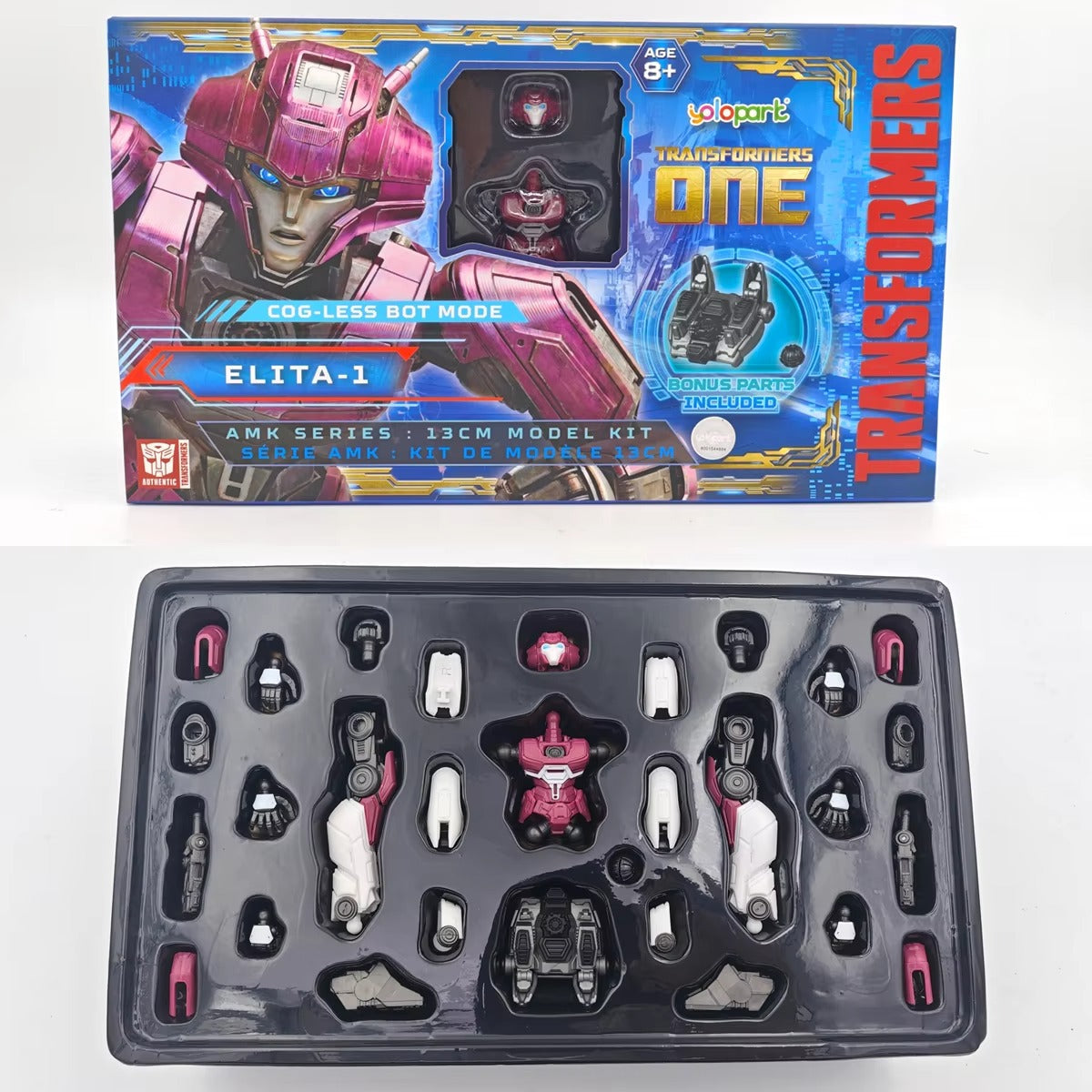 YOLOPARK Transformers One Elita-1 Cog-less Mode,5.12 Inch