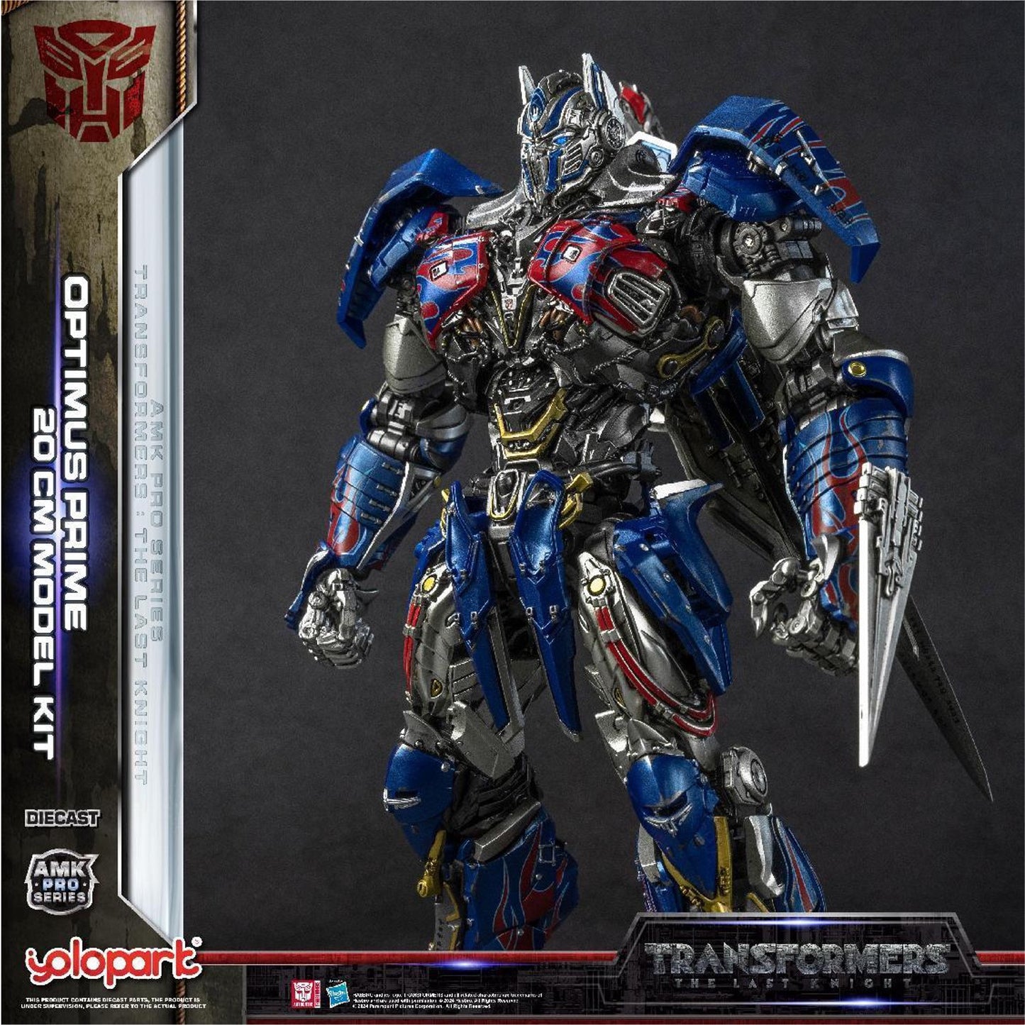 YOLOPARK The Last Knight AMK PRO Series 20cm Optimus Prime