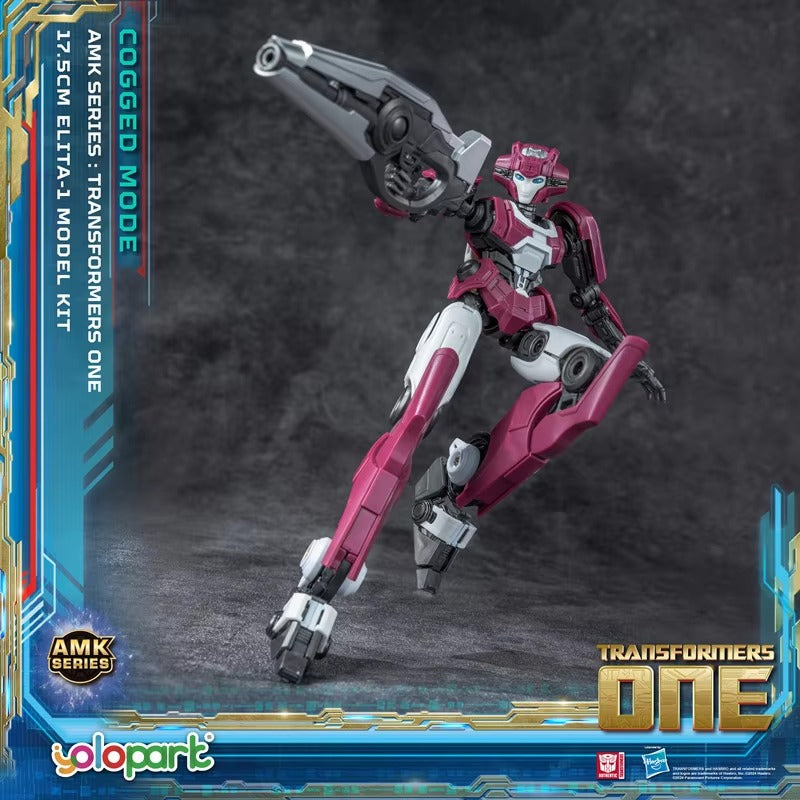 YOLOPARK Transformers One Elita-1 Cogged Mode Action Figure,6.89 Inch