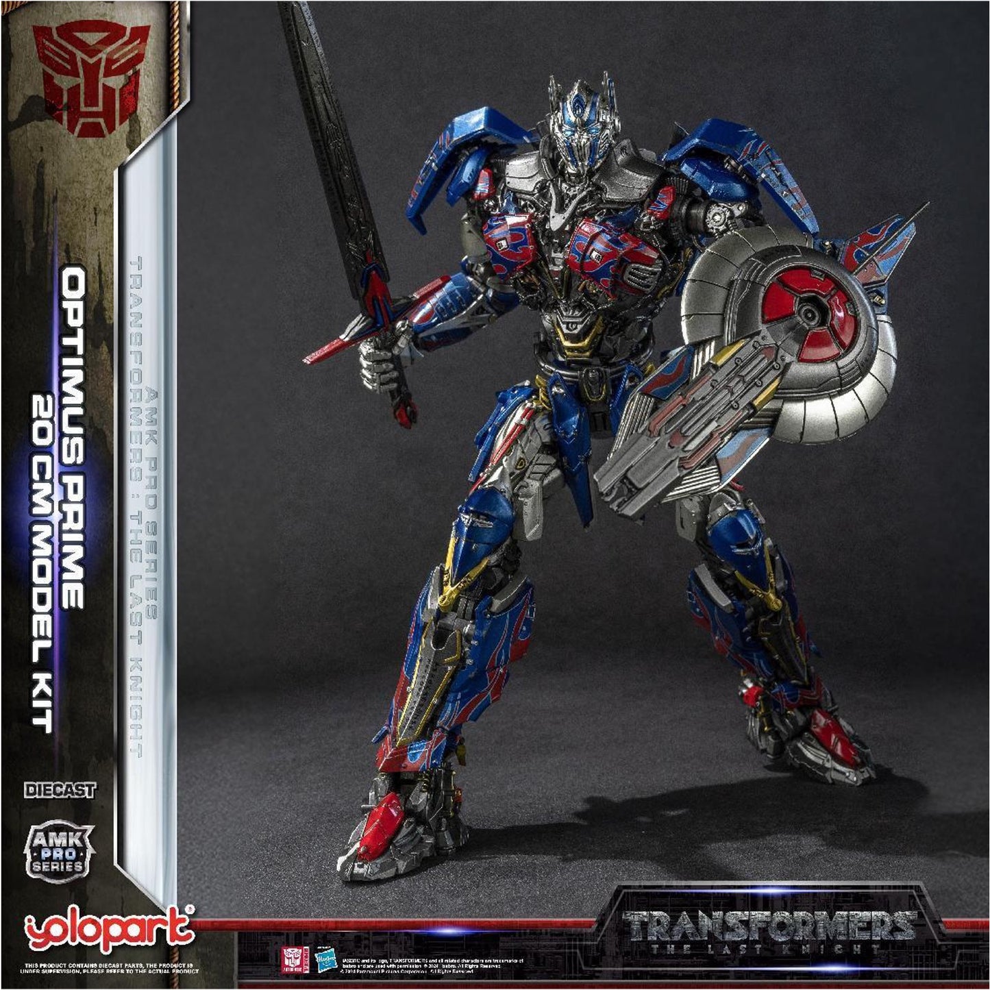 YOLOPARK The Last Knight AMK PRO Series 20cm Optimus Prime