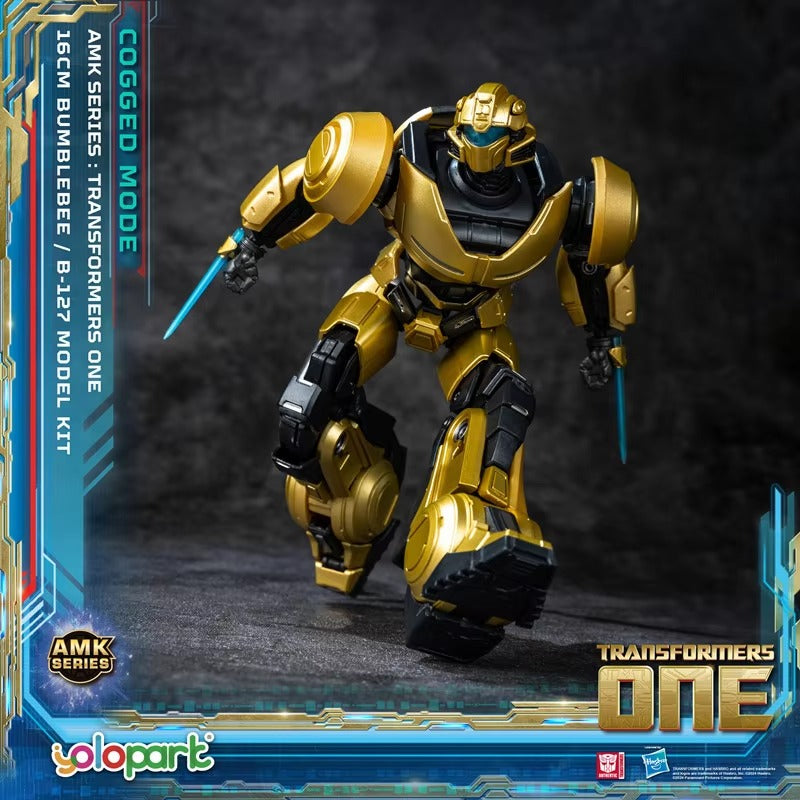 YOLOPARK Transformers One Bumblebee Cogged Mode Action Figure,6.3 Inch