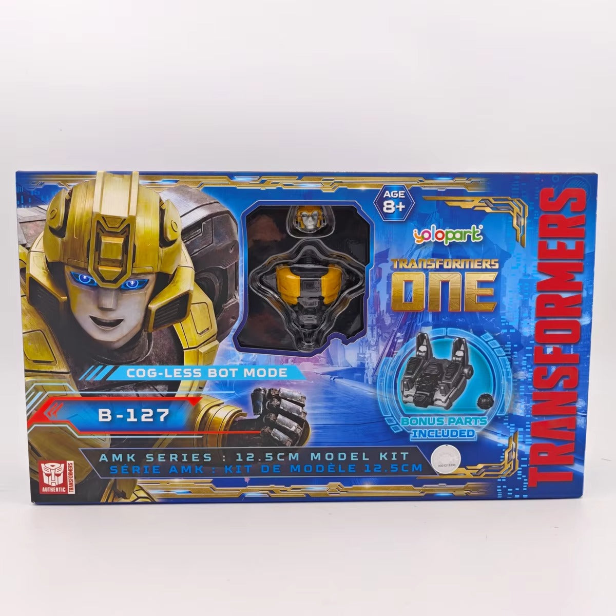 YOLOPARK Transformers One Bumblebee Cog-less Mode,4.92 Inch